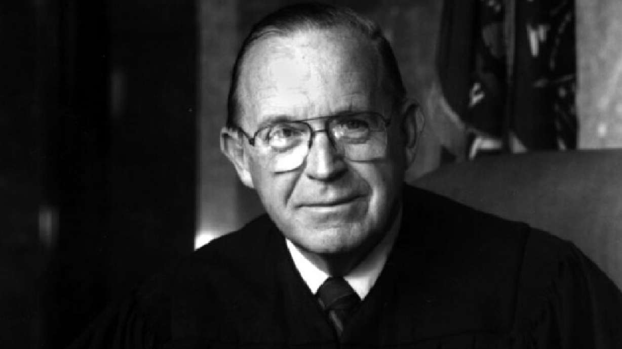 Former Utah Supreme Court Chief Justice Richard C. Howe died on Saturday, June 19, 2021.