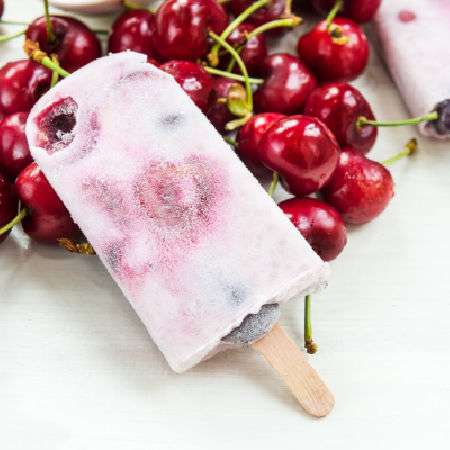 Cherry Vanilla Yogurt Bars.