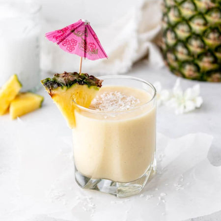 Pina Colada smoothie.