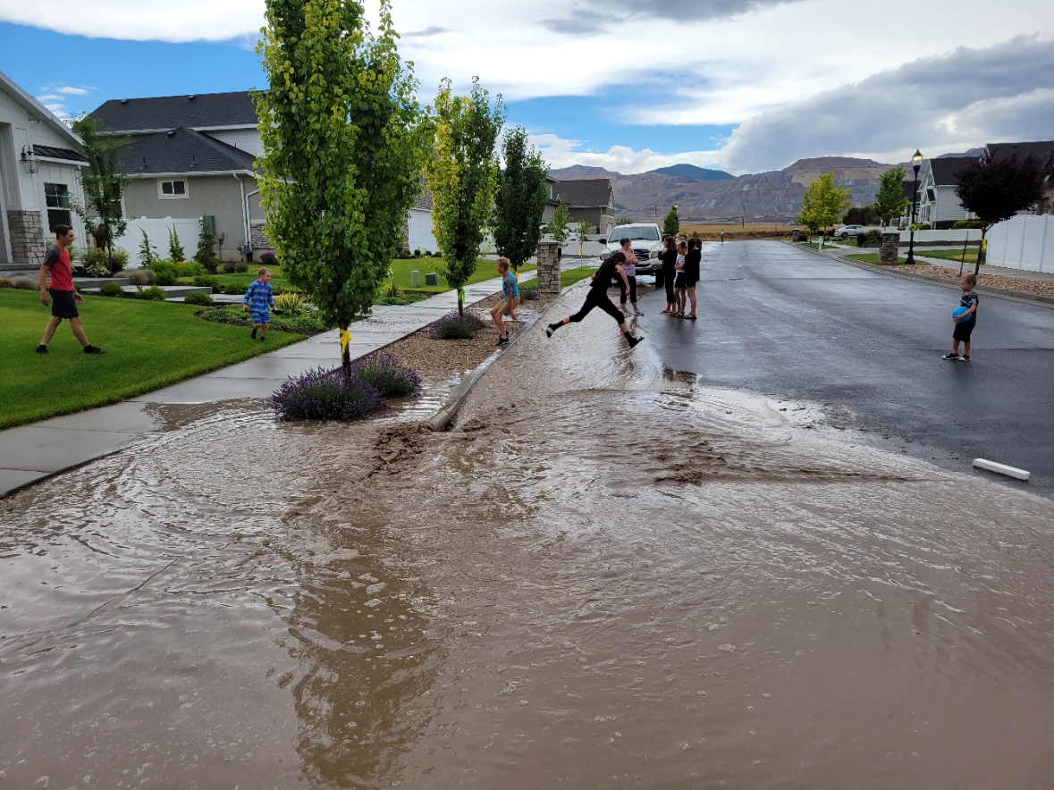 The National Weather Service issued weather advisories as much-needed rain swept through Utah on Thursday, June 24, 2021.