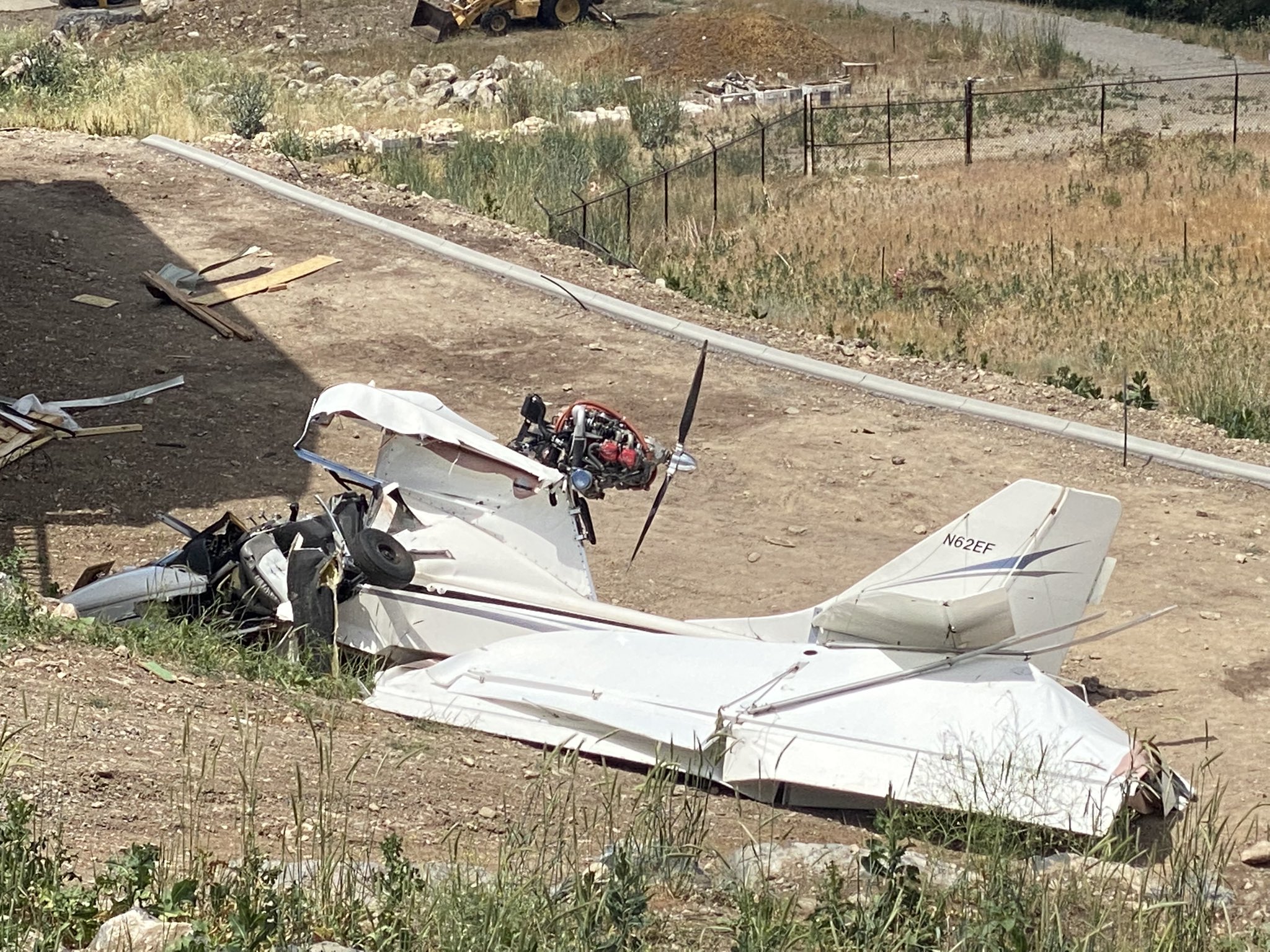 Neighbors, friends, and witnesses are mourning the loss of a Logan resident whose private plane crashed Saturday, June 26, 2021. The plane, a SeaRey LSX, crashed into a home on Meadow Lark Lane in North Logan.