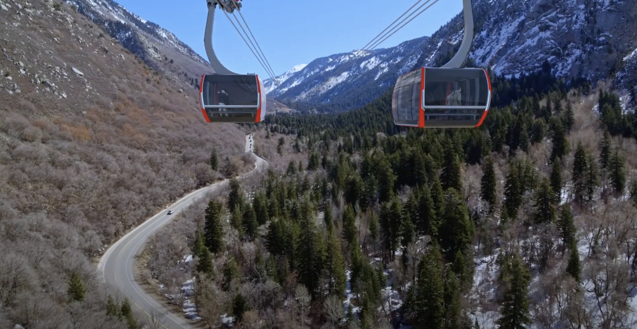 Is this what a gondola through Little Cottonwood Canyon will look like? - Vimarsana News