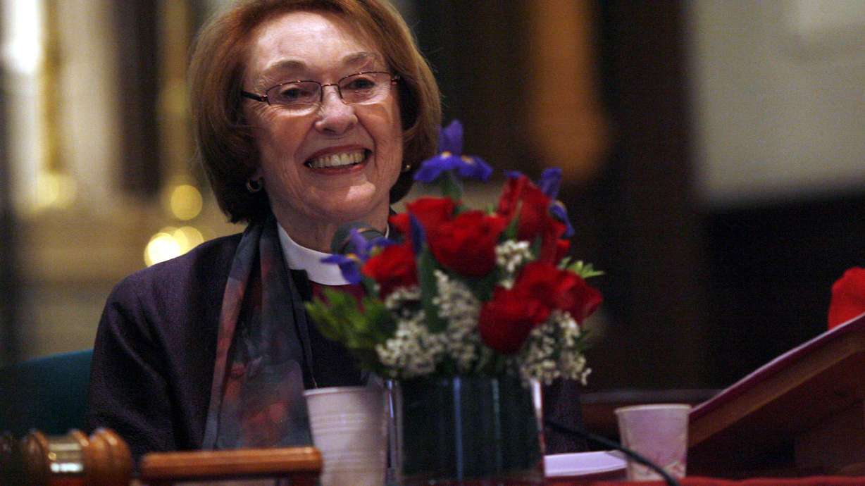 The Rt. Rev. Carolyn Tanner Irish announces that The Rev. Canon Scott Hayashi has accepted the Bishop position in Salt Lake City on May 22, 2010. Bishop Tanner Irish died Tuesday at the age of 81.