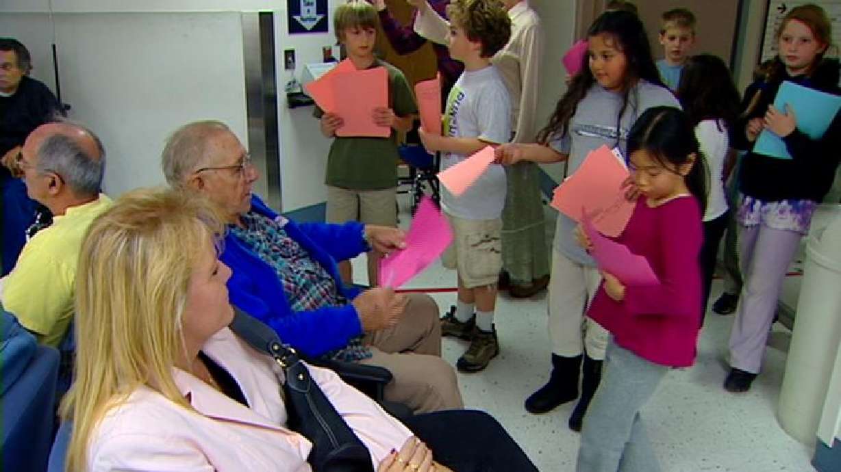 Utah Children Thank Vets