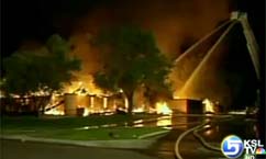 Investigation Begins in Fire That Destroyed LDS Church