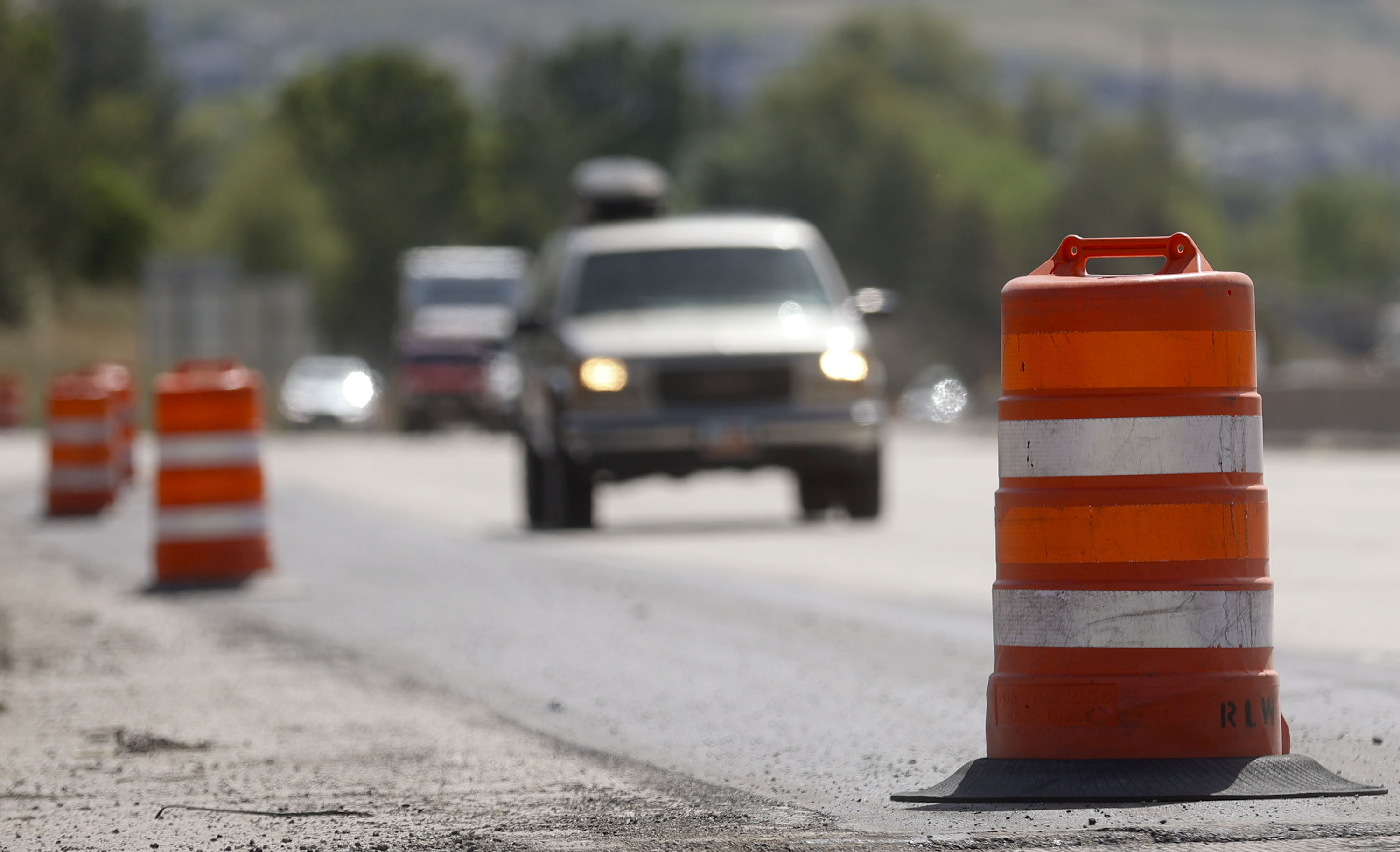 Traffic moves along I-80 near 1300 East in Salt Lake City on Tuesday, June 1, 2021. The Utah Department of Transportation on Thursday informed drivers of possible travel delays throughout the Fourth of July weekend in Utah.