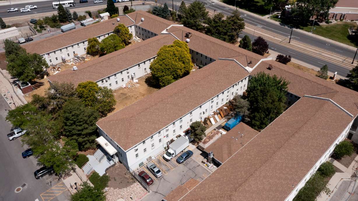 Demolition has begun on the Annex at the University of Utah campus in Salt Lake City on Thursday, July 1, 2021. The World War II-era wooden building will be replaced by a new 300-space parking lot.