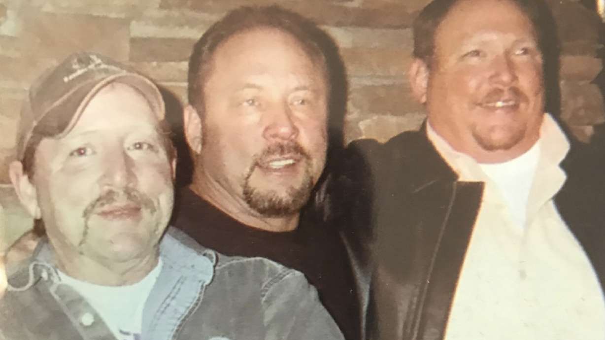 Gerry Vallow, left, with his brothers Charles Vallow and Bobby Vallow.