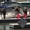 Rangers perform boat safety checks out at Willard Bay State Park
