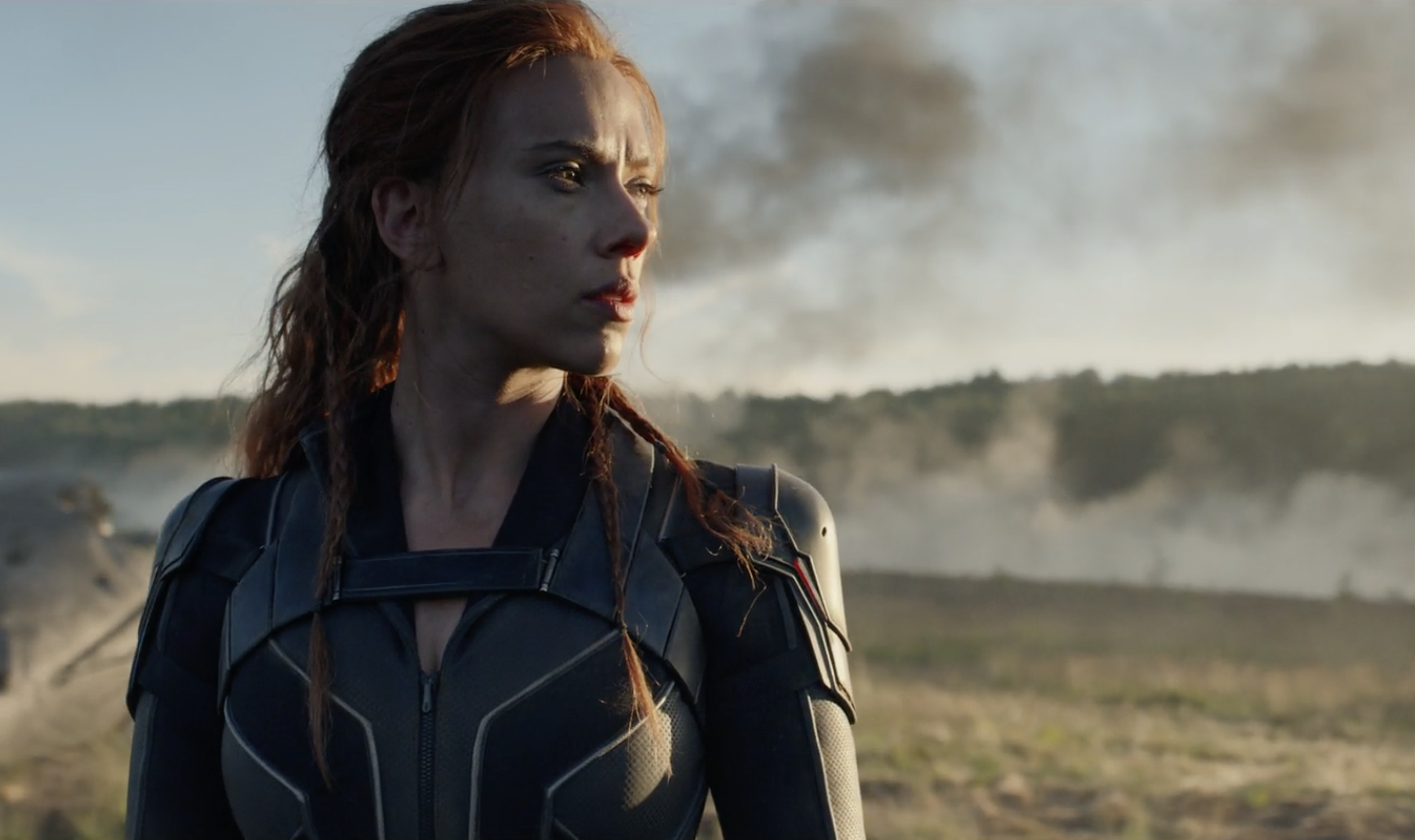 Scarlett Johansson is shown as the titular character in Marvel's "Black Widow," which opens in theaters and on Disney+ with Premier Access on Friday, July 9, 2021. 