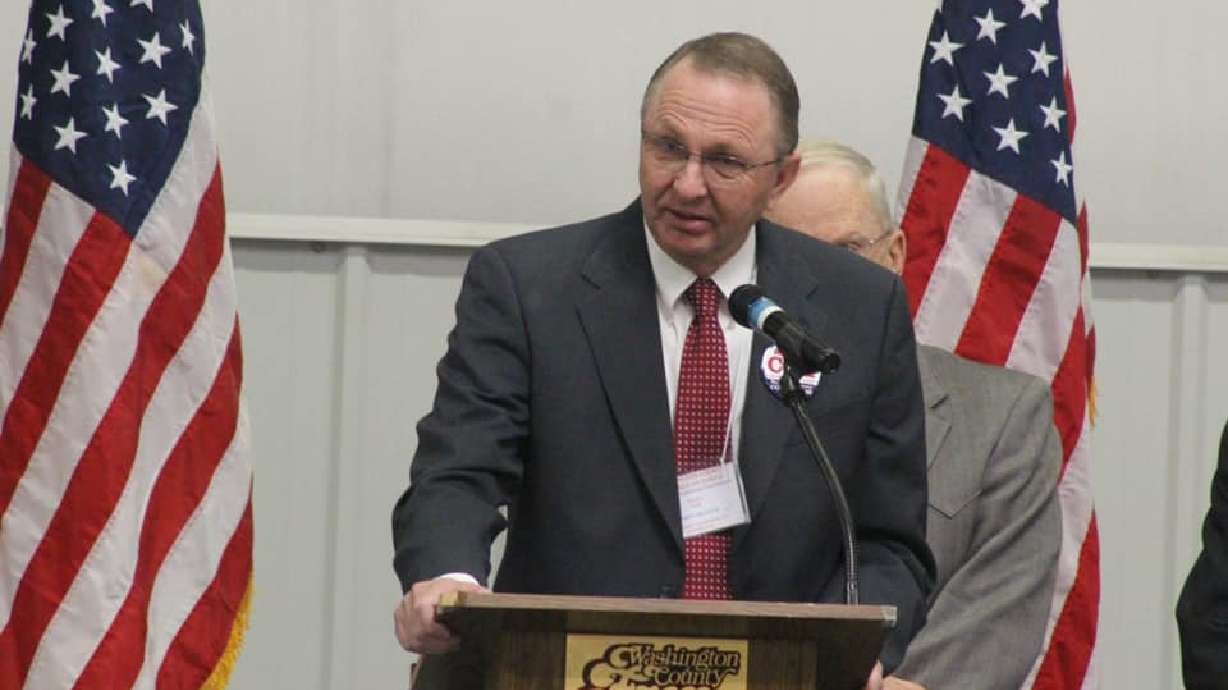 An undated photo of former Washington County commissioner Dean Cox. Cox died on Wednesday, July 7, 2021, a little more than a month after he announced he was stepping down from his role to deal with health issues.