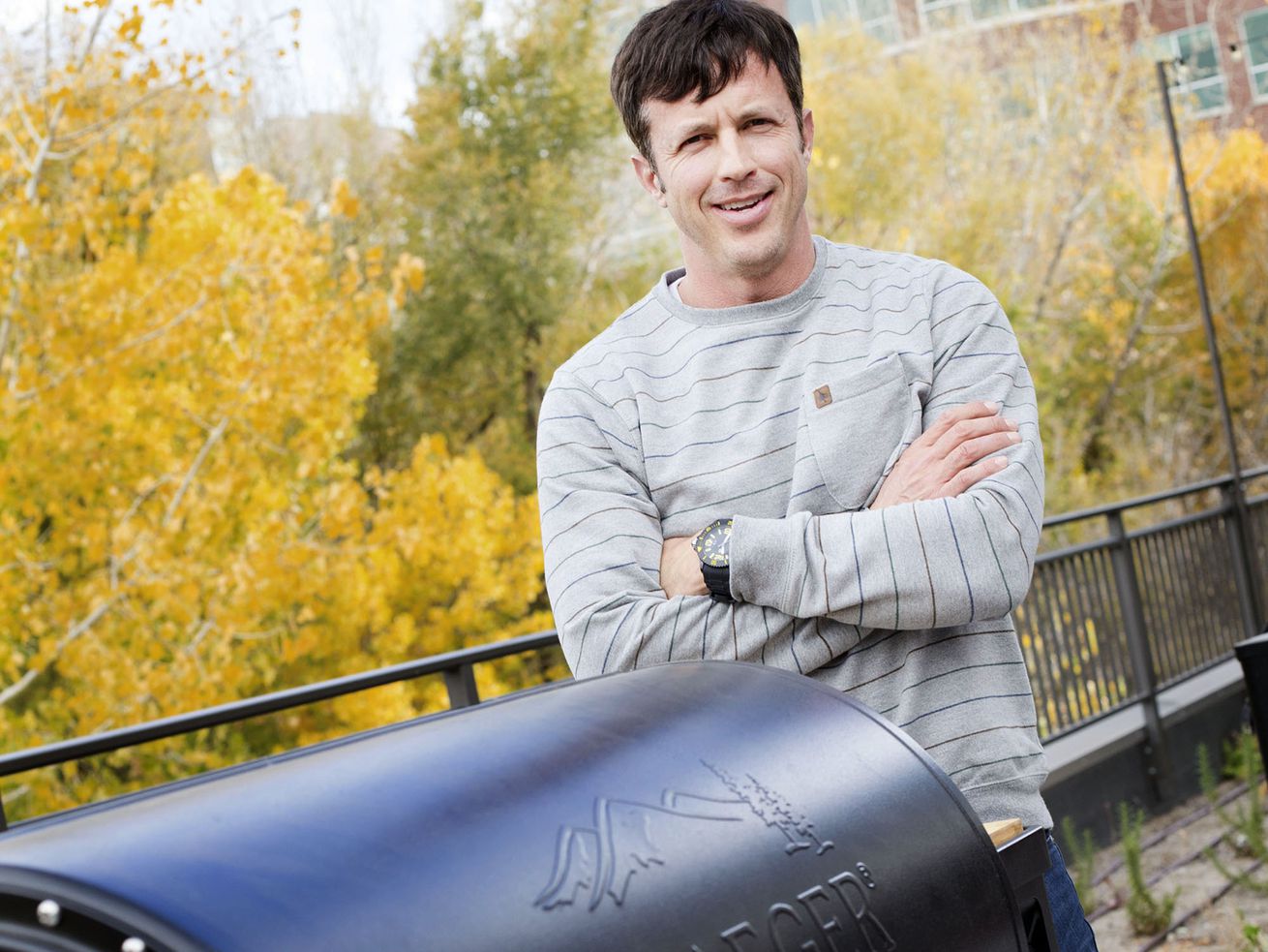Traeger CEO Jeremy Andrus is photographed at Traeger Grills in Sugar House on Wednesday, Nov. 1, 2017. The company filed paperwork with the U.S. Securities and Exchange Commission on July 6, 2021, marking the first step toward a public stock offering.