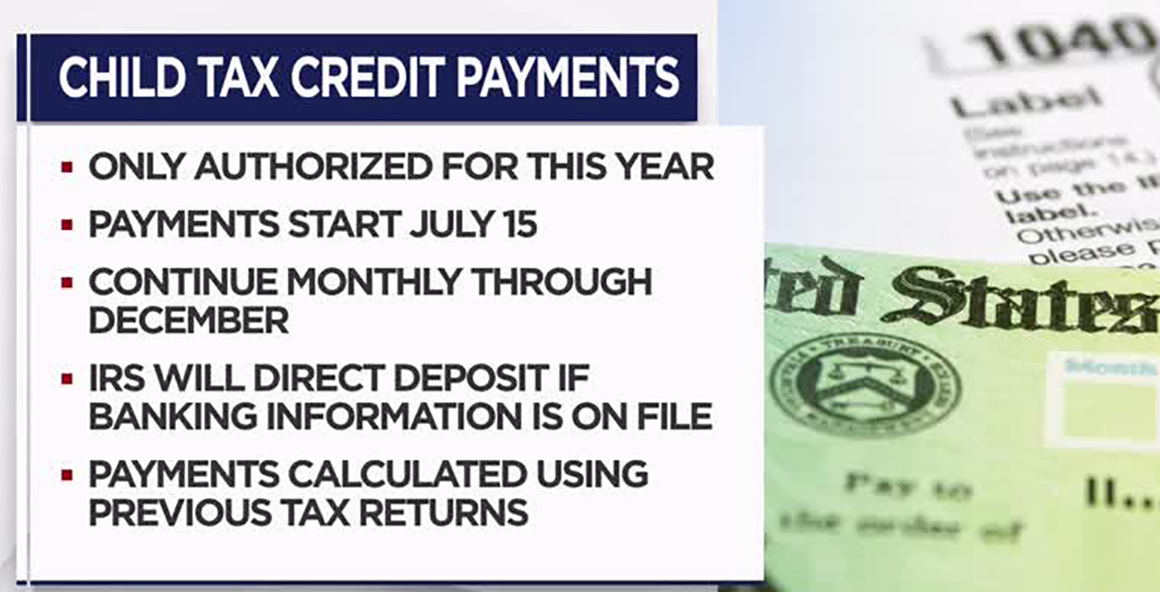 Many Utah families will find a deposit in their checking accounts next week as the IRS issues the first monthly payment of the boosted Child Tax Credit.