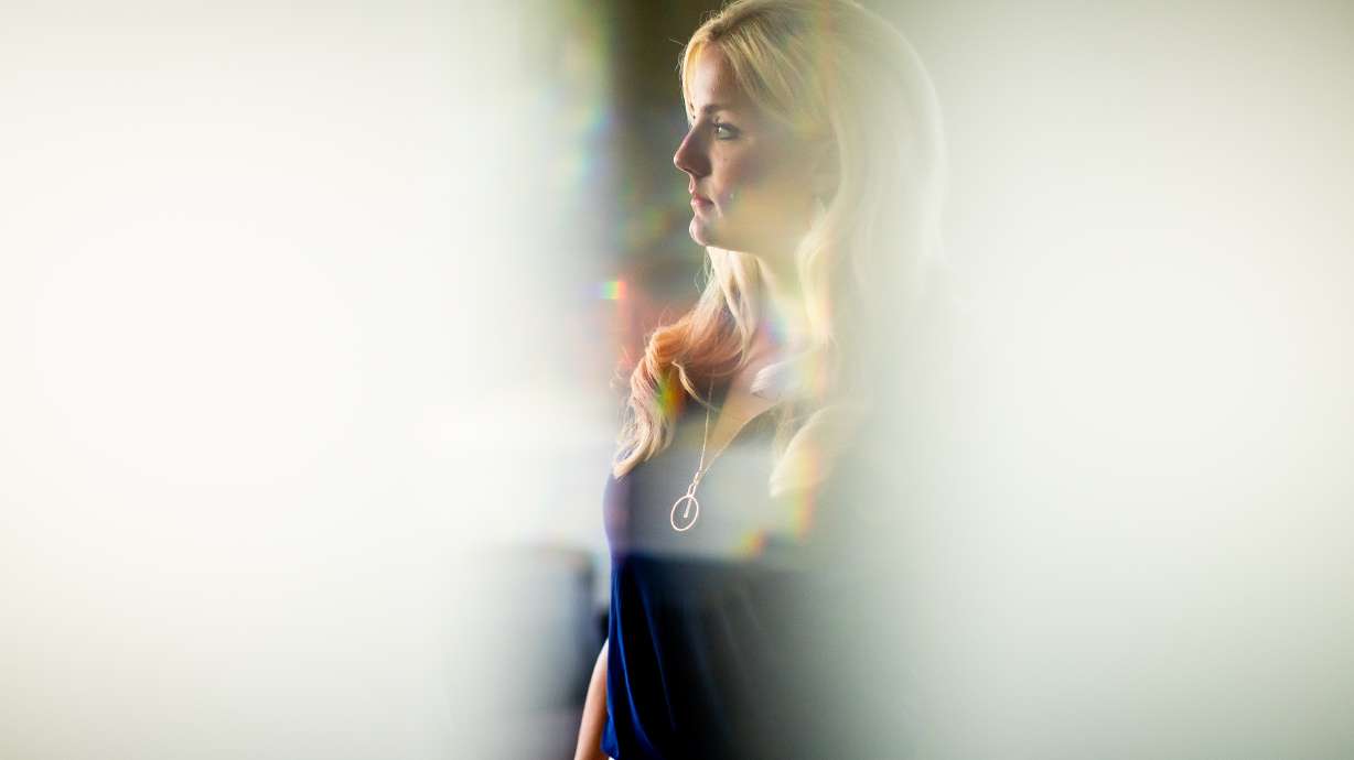 Jessica Kruger poses for a photo at her attorney's office in Orem on Thursday, July 8, 2021.