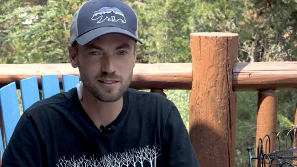 A momma grizzly bear charged Tom Whitney in Island Park, Idaho, on Friday, July 9, 2021. He recounted playing dead to stay alive.