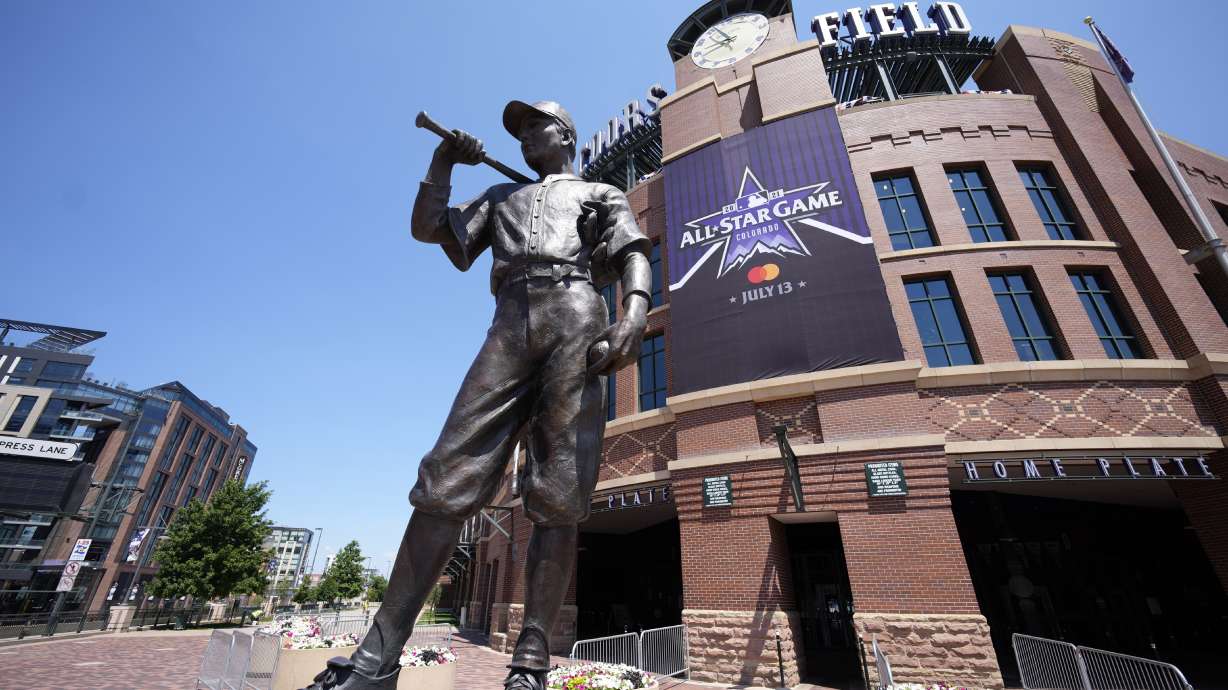 Coors Field in Denver, July 7, 2021. Utah Sen. Mike Lee proposed a bill to end Major League Baseball's antitrust exemption following a controversial move of the All-Star Game in 2021.