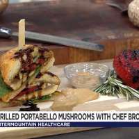 Plant-forward perfect for the grill: Portabello Mushroom Sandwich
