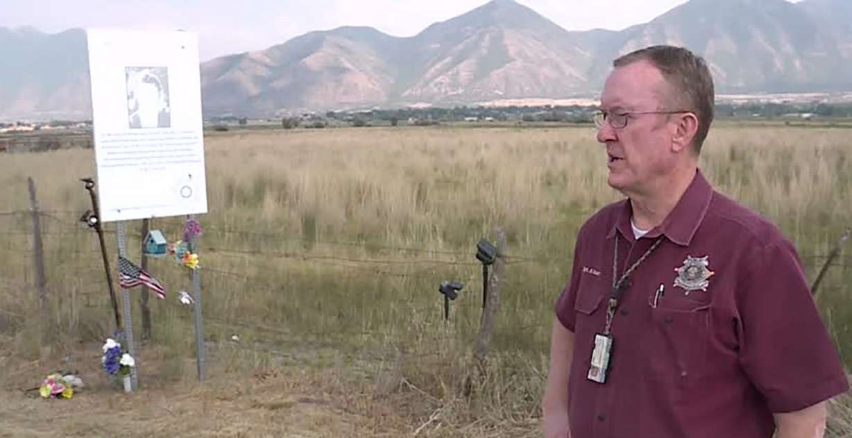 Utah County Sheriff's Sgt. Spencer Cannon says Monday, July 12, 2021, that the truck believed to have fatally hit Nathan Haun in 2013 may have been traveling at least 70 miles per hour.