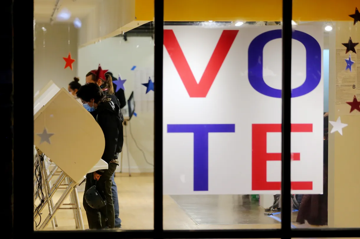 Voters cast their ballots at Trolley Square in Salt Lake City on Nov. 3, 2020. With 2020 Census data in hand, Utah is in the middle of creating new voting district maps for the next 10 years.