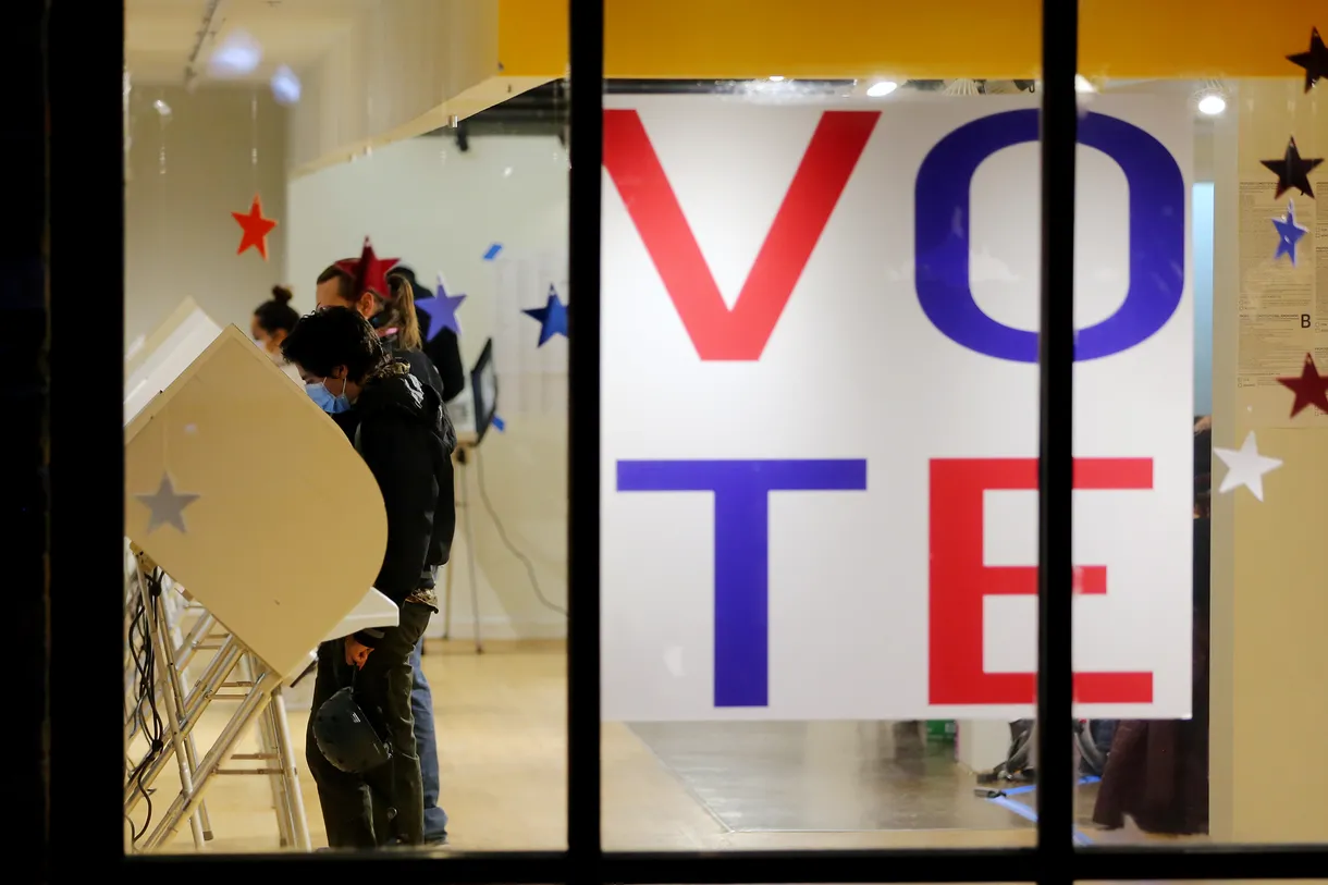 Voters cast their ballots at Trolley Square in Salt Lake City Nov. 3, 2020. The Sandy City Council voted Thursday night to not certify the 2021 election results.