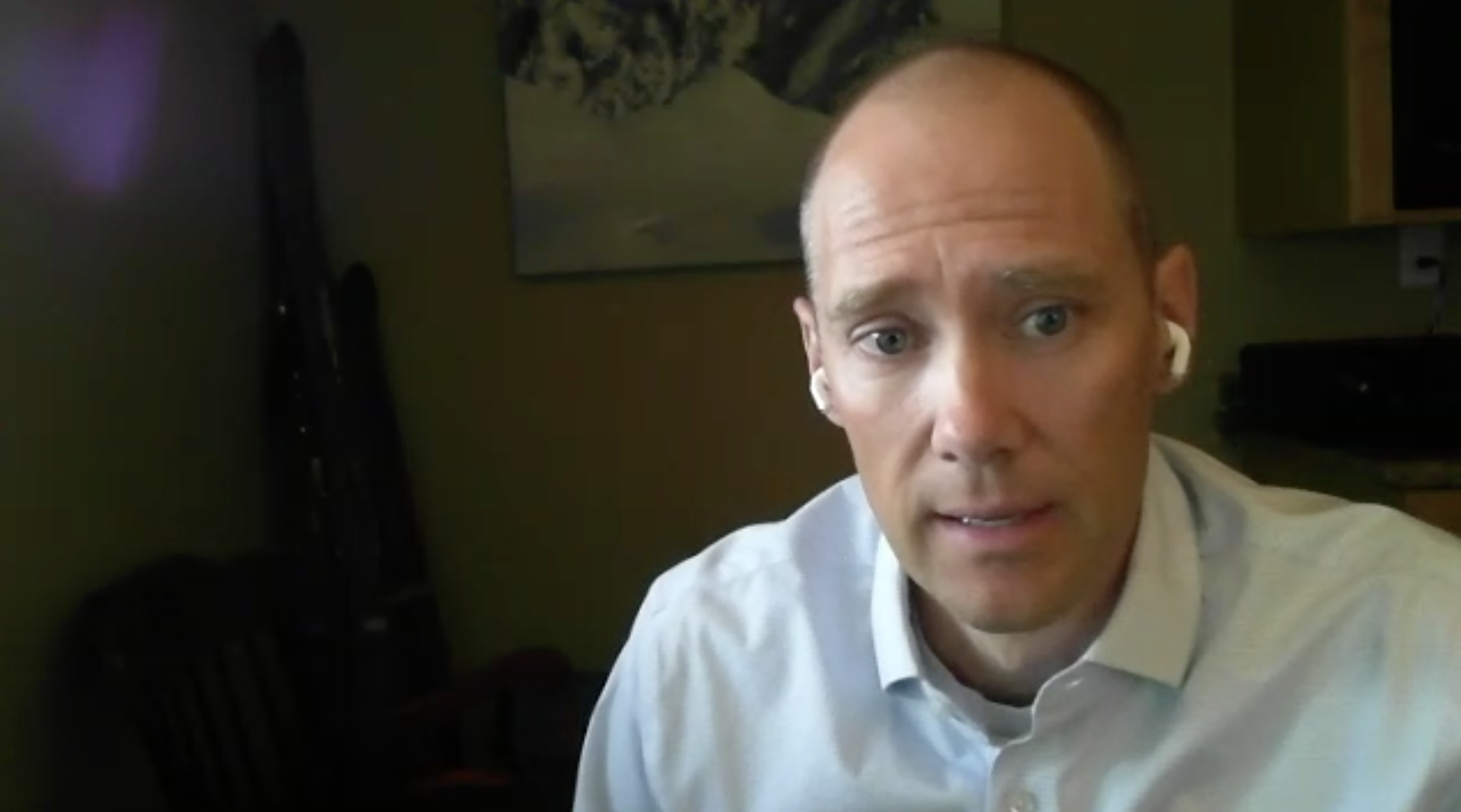 Intermountain Healthcare Infectious Diseases Physician Dr. Eddie Stenehjem speaks during a COVID-19 news conference on Tuesday July 13, 2021.