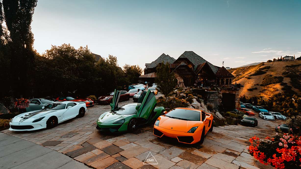 Behind the scenes of an invitation-only event in Utah's supercar community