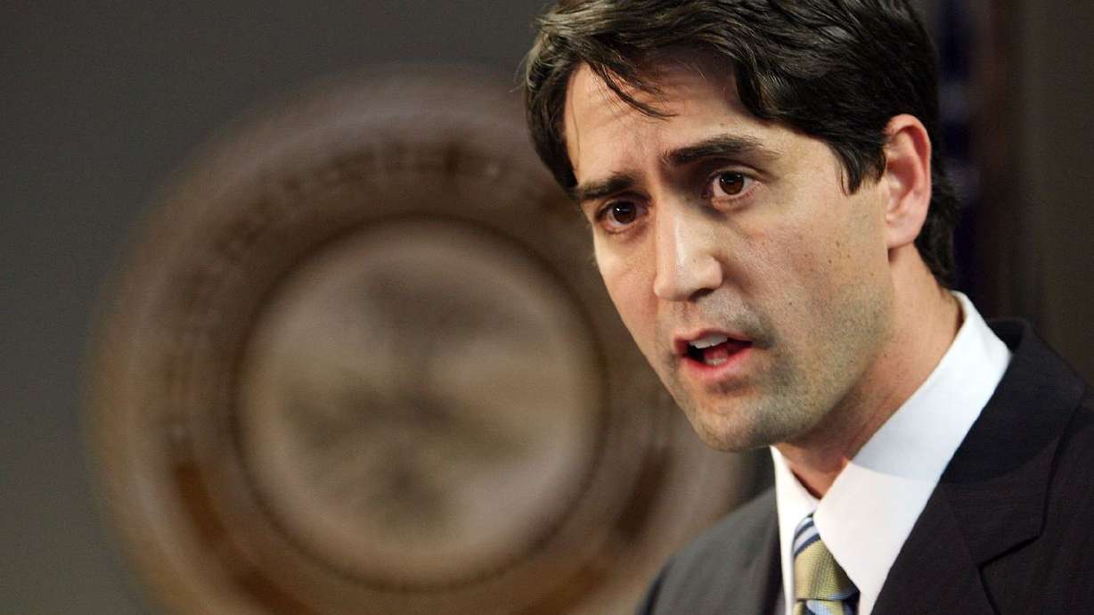 Then-U.S. Attorney for Utah Brett Tolman in 2007 in Salt Lake City. On Tuesday, Tolman told Congress there is a lack of transparency, accountability and information about police use of facial recognition technology.