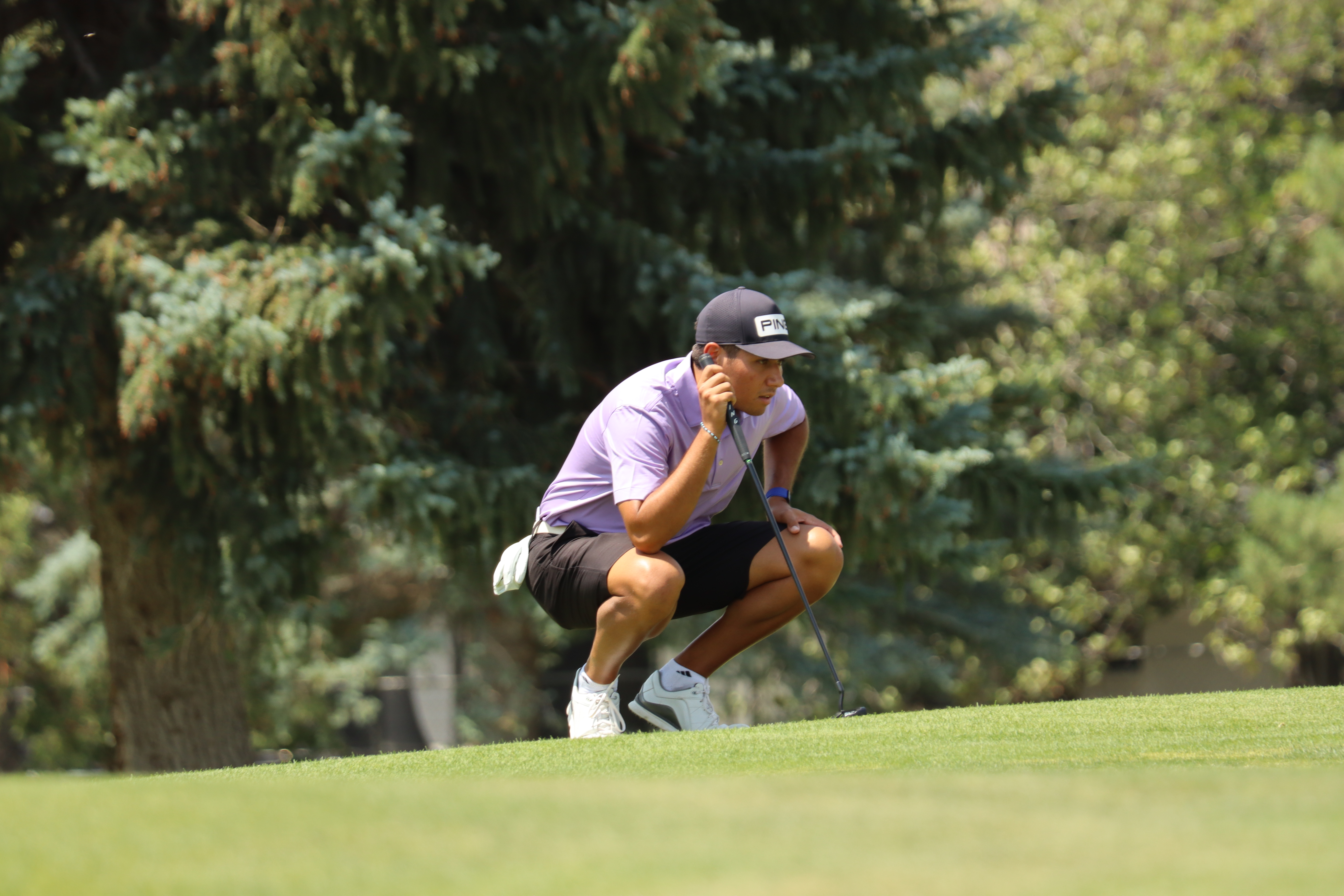Former BYU golfer Spencer Dunaway finished tied for second after stroke play of the 123rd annual Utah State Amateur Championship, Tuesday, July 13, 2021 at Alpine Country Club.