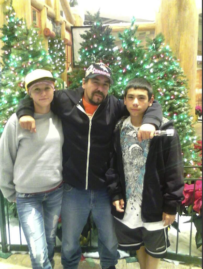 Joseph Salas, center, was found dead in the Jordan River near the Utah State Fairpark on June 9, 2021. Police are investigating his death as a homicide.