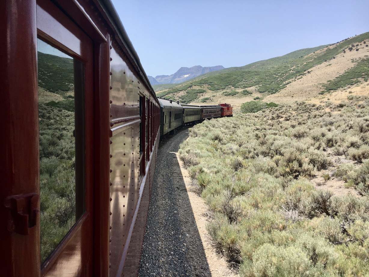 The highlight of any trip on the Heber Valley Railroad is the scenery.