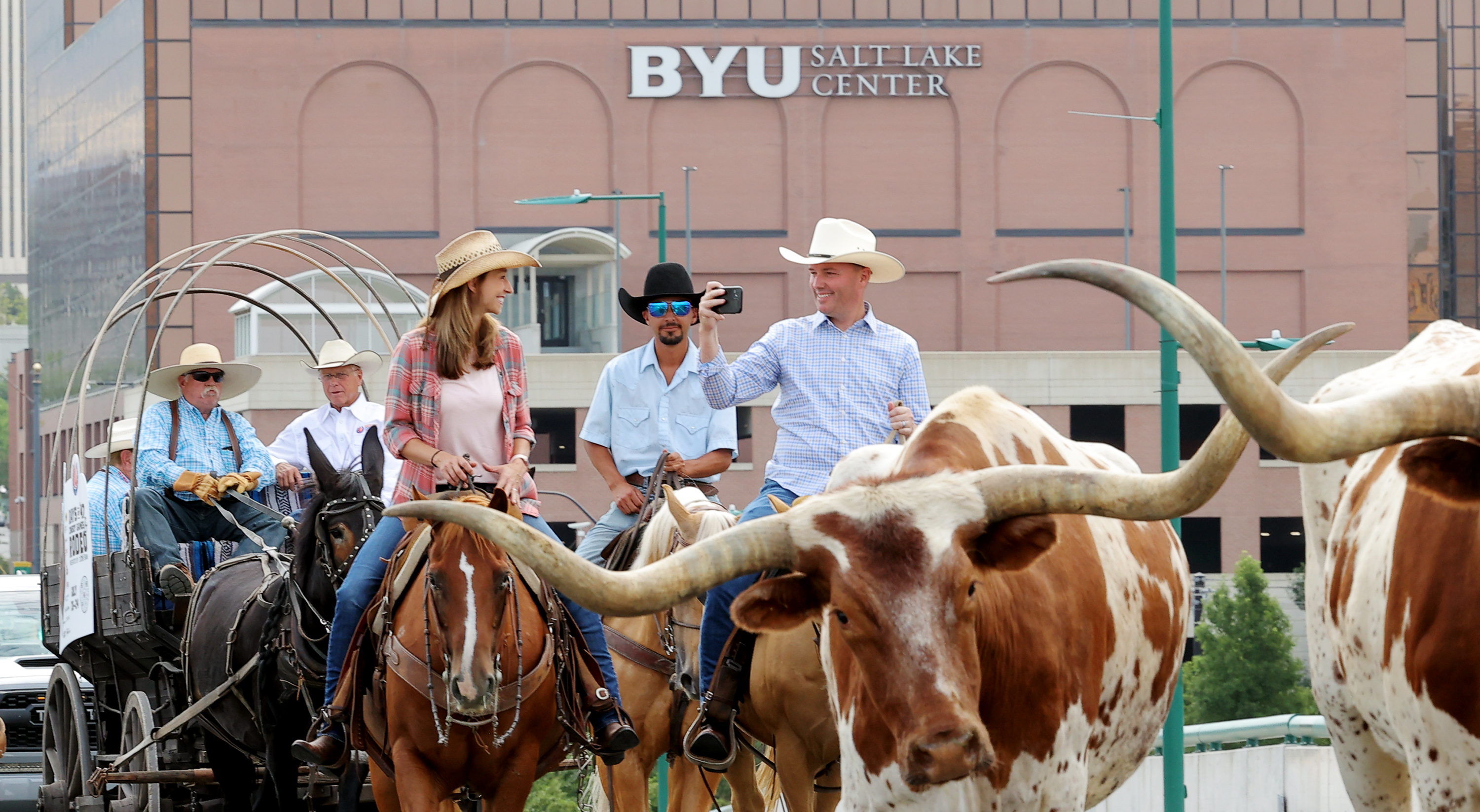 Utah governor back in the saddle to kick off Days of '47 events