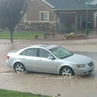 Rain causes flooding in Cedar City with more storms looming