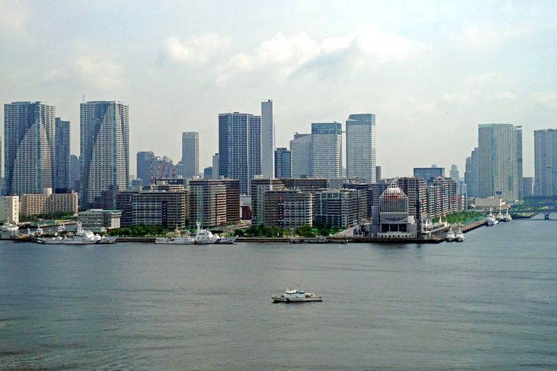 A view of Tokyo before the Tokyo 2020 Summer Olympic Games July 19, 2021.