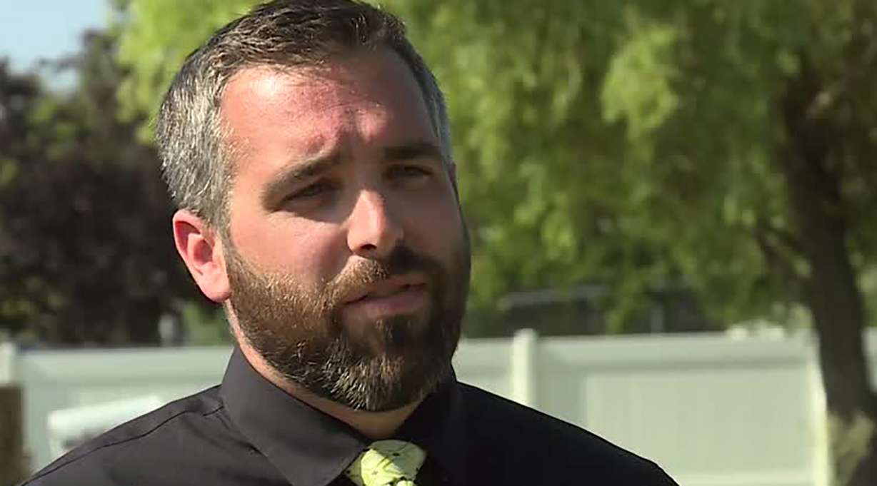 Roy police detective Josh Taylor says two teens appeared to be playing with or otherwise manipulating a firearm at a home in Roy before it discharged Wednesday, July 21, 2021.