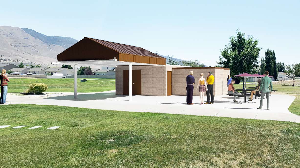 A rendering of a new observatory that will be constructed at Walden Park in Eagle Mountain. Construction is expected to begin in the fall and be completed by the end of the year or in early 2022.