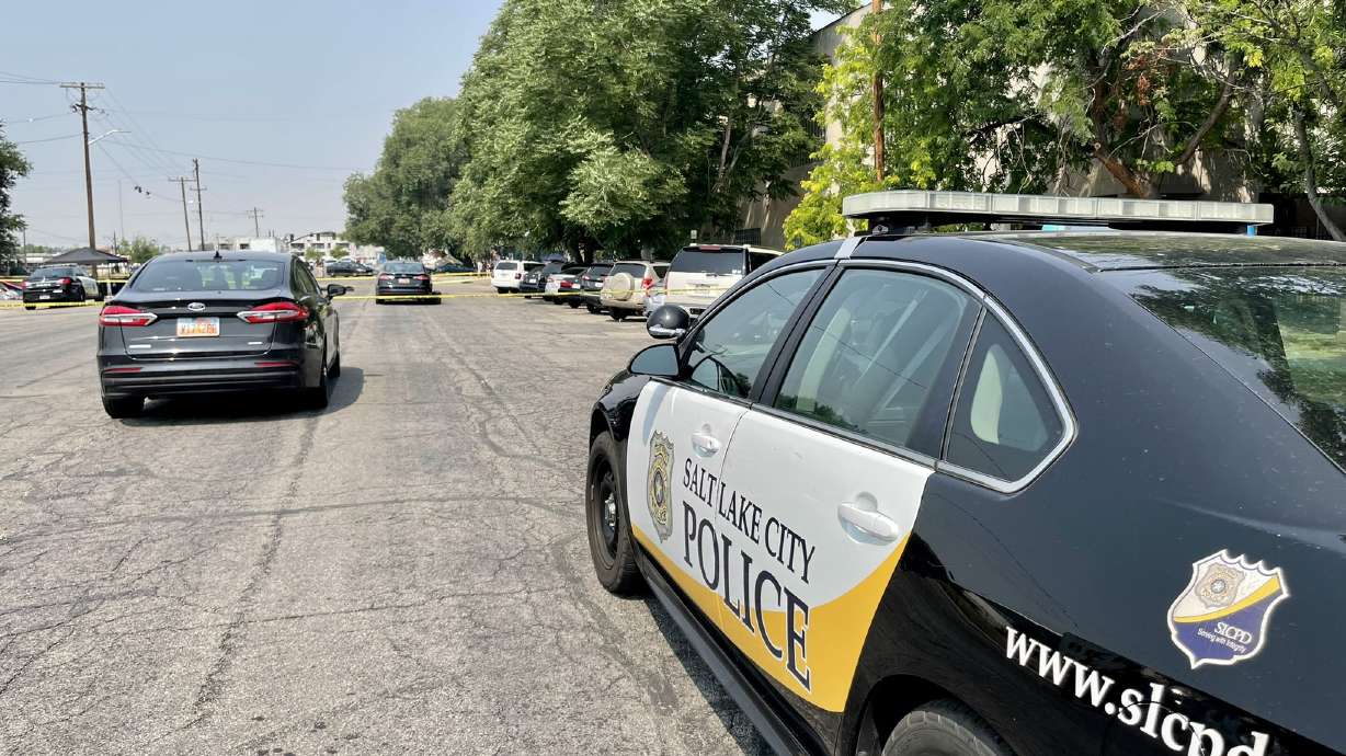 A person was killed on Monday in a hit-and-run crash near 551 W. 300 South in Salt Lake City.