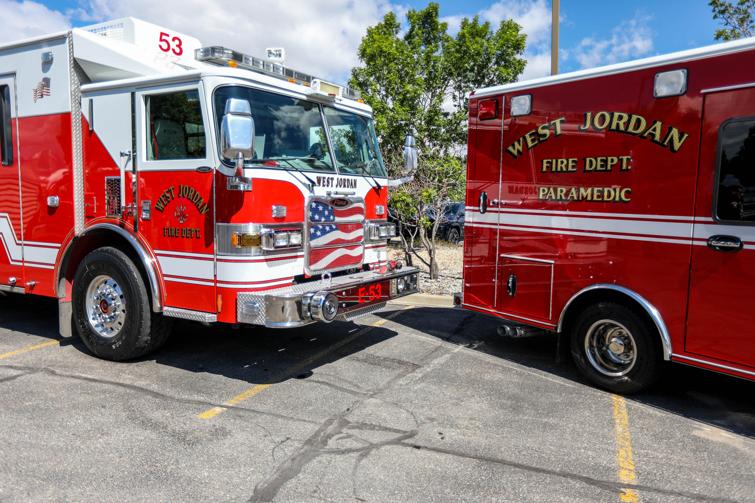 One man had a piece of his ear bitten off and another man was arrested following a fight at a rodeo over the holiday weekend.