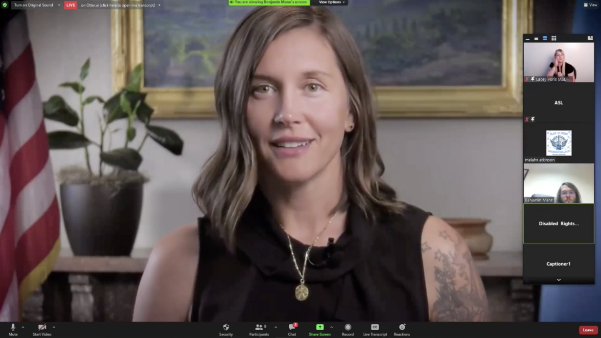 The Salt Lake City Mayor's Office was among several organizations and groups to sponsor an event held in celebration of the 31st anniversary of the Americans with Disabilities Act on Monday.