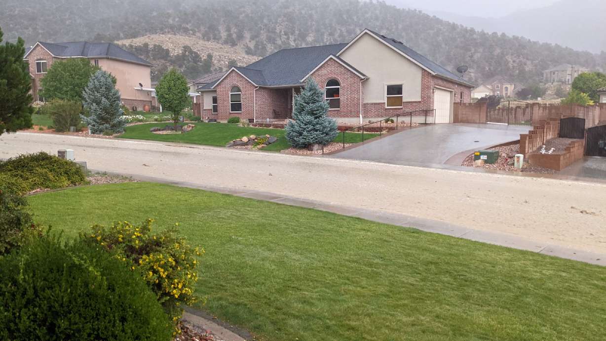 Storms bring rain to Cedar City on July 26. Mayor Maile Wilson-Edwards announced this week that the city did not qualify for federal assistance to help with flooding damage from this summer's monsoons, but the city is exploring other funding options.