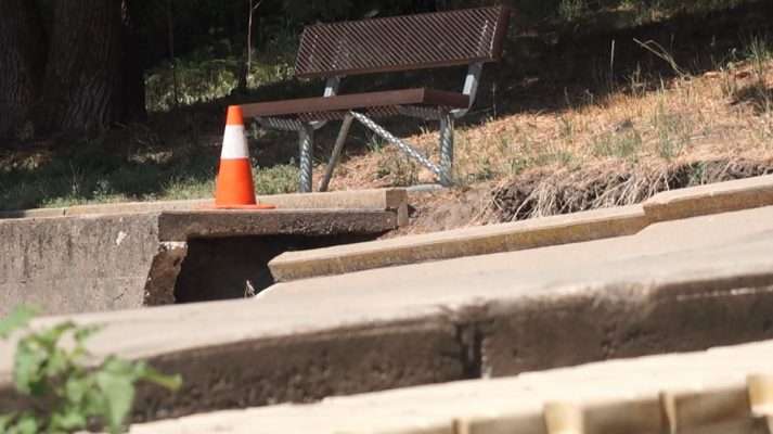 Boaters at Pineview Reservoir complain there are lots of problems like a sidewalk that’s falling apart.