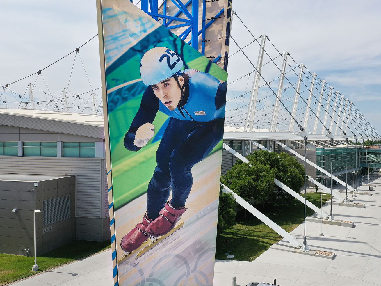 The Utah Olympic Oval in Kearns is pictured on Thursday, June 17. Utahns may know soon whether Salt Lake City will be bidding for the 2030 or 2034 Winter Olympic Games.