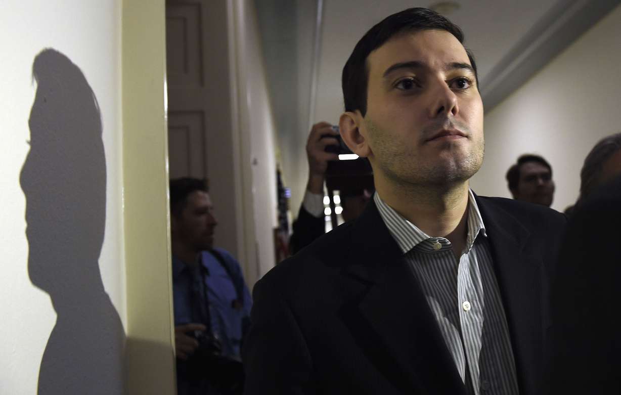 Pharmaceutical chief Martin Shkreli following his appearance on Capitol Hill in Washington before the House Committee in 2016. An unreleased Wu-Tang Clan album forfeited by Shkreli after his securities fraud conviction was sold for an undisclosed sum, though prosecutors say it was enough to fully satisfy the rest of what he owed on a $7.4 million forfeiture order he faced after his 2018 sentencing.