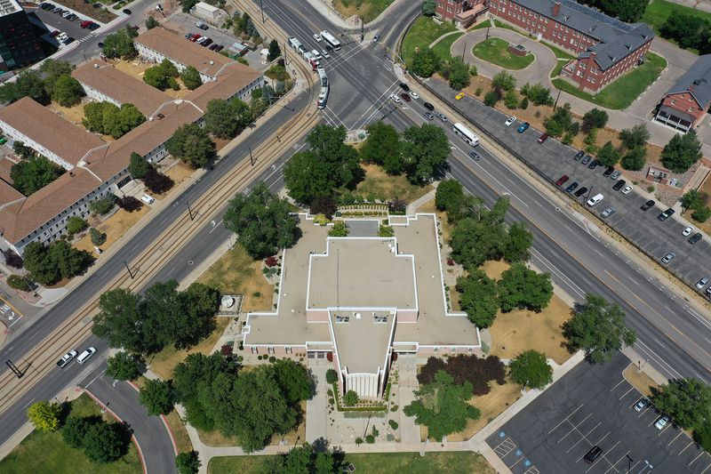 The Church of Jesus Christ of Latter-day Saints chapel near the University of Utah in Salt Lake City on Thursday. Ivory Homes will partner with the university and others to
develop a 536-unit student housing project on the location. Net
proceeds from Ivory University House will be donated to a new
scholarship fund.