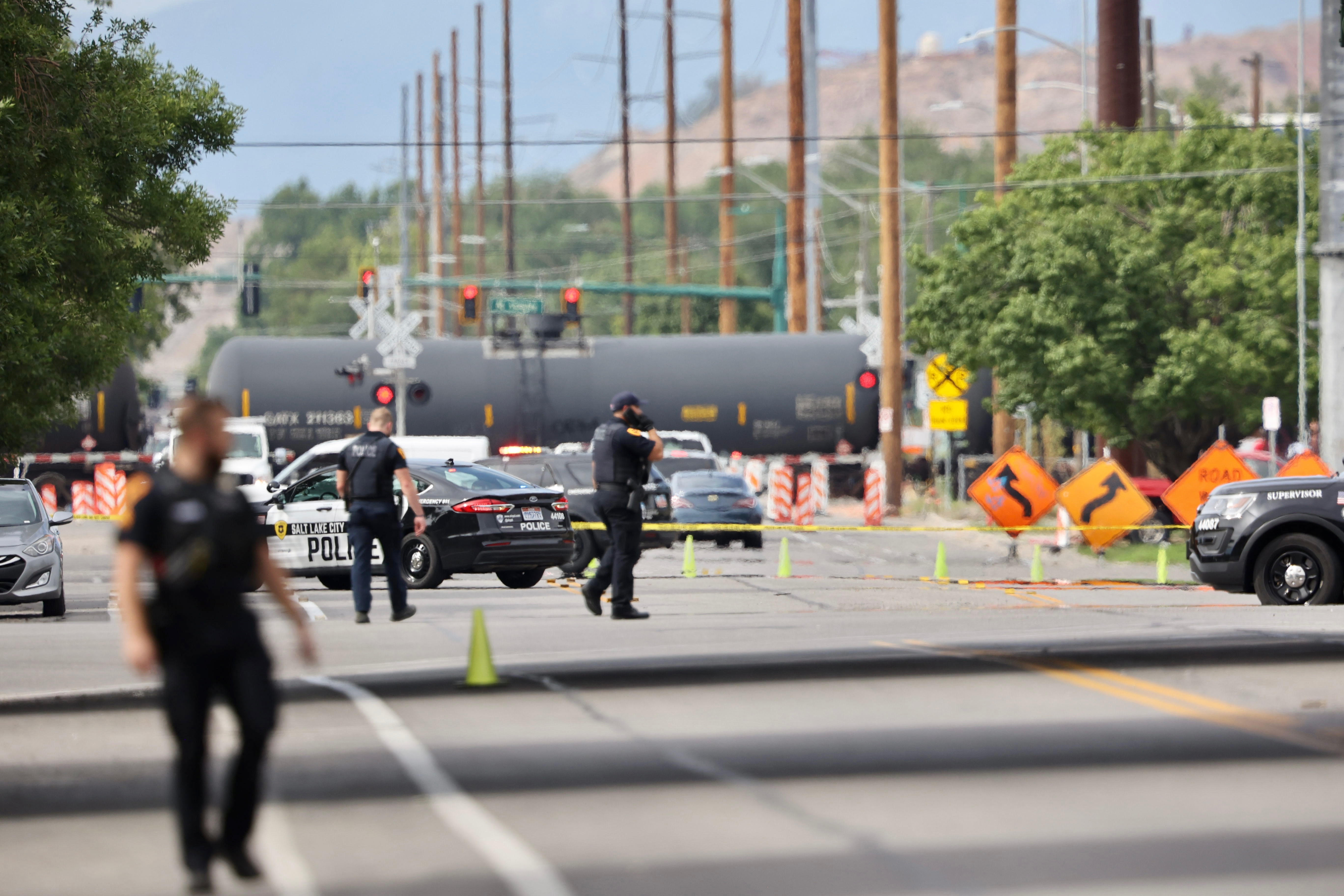Salt Lake police say a 16-year-old boy was shot multiple times near the intersection of 900 West and 200 South on Friday.
