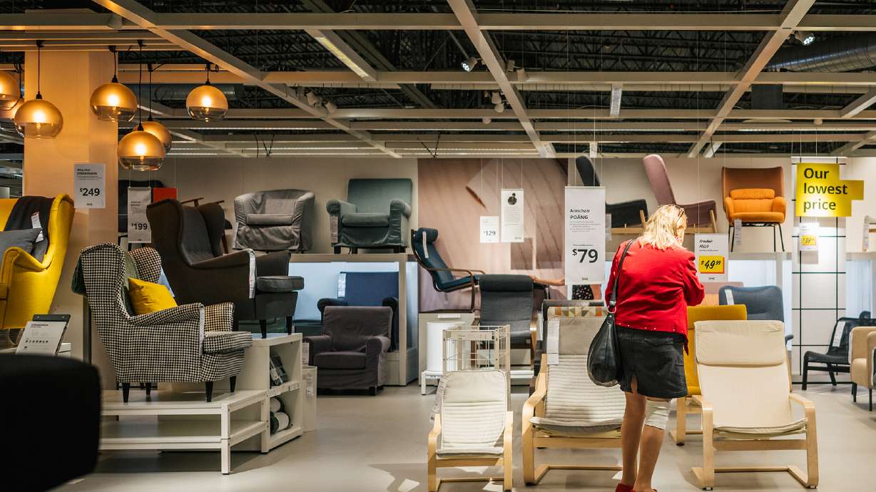 A customer shops at an IKEA store on June 10, 2021 in Houston, Texas. Delays on furniture deliveries have already been frustrating during the pandemic, and they could get much worse due to the spread of the coronavirus in Vietnam.