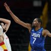 Durant scores 29, US reaches Olympic semis, tops Spain 95-81