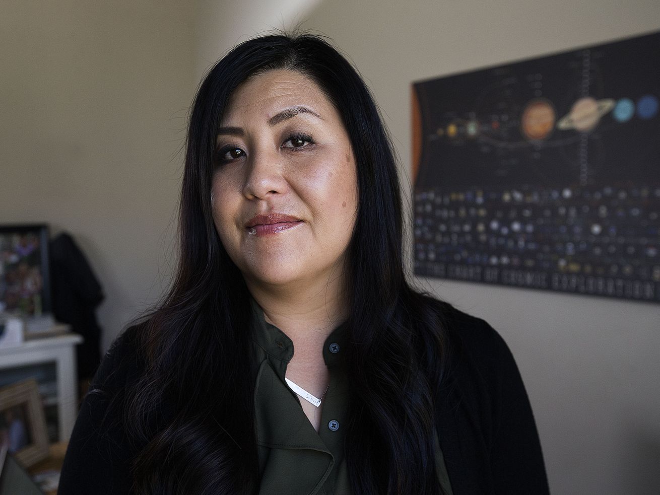 Because Learning founder/CEO Sunny Washington at her home in Draper on Sept. 21, 2018. Washington is among a group of Utah tech industry veterans who announced the launch of a new political action committee on Tuesday.