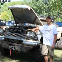 Fun or freaky? Richmond man combines tail-finned Plymouth and off-road truck to make 'Maxine'