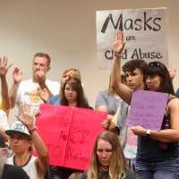 Parents protest rumored mask mandate, but Salt Lake County officials weren't issuing one