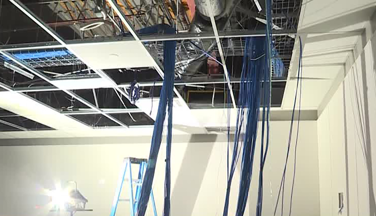 Bingham High School is undergoing a major renovation and, like many other projects, construction is behind.